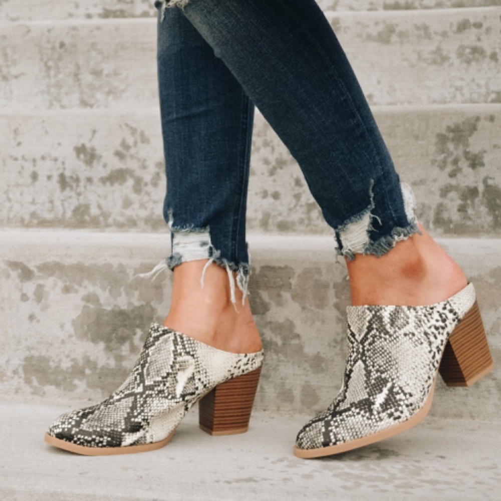 😍restock Snake skin mule - Picture 5 of 8